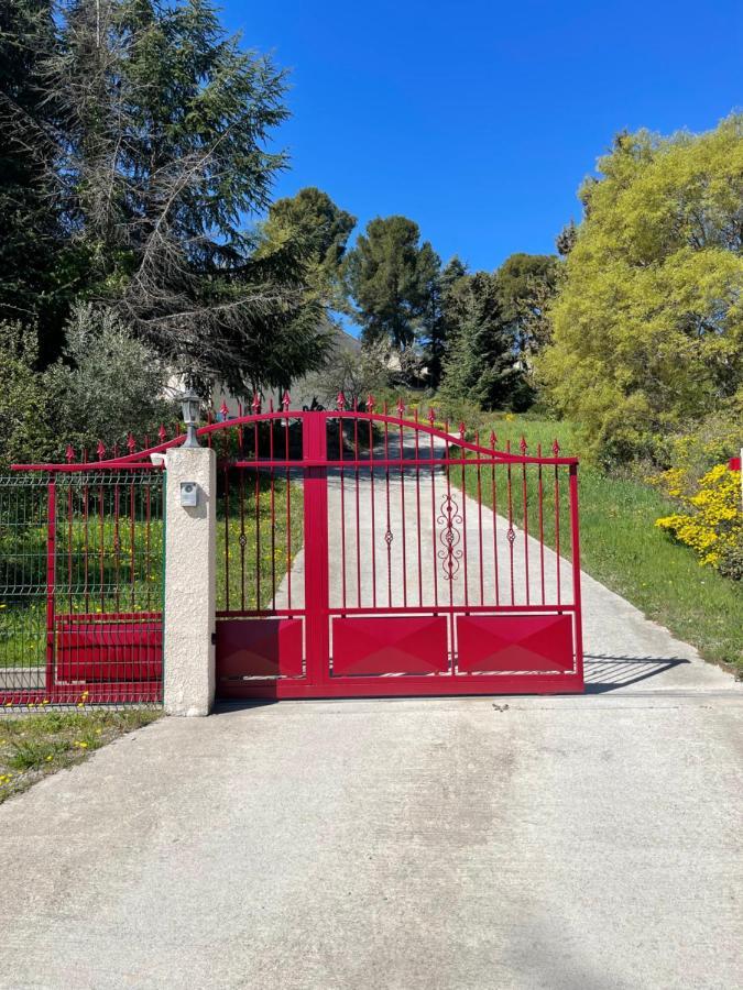Ferienwohnung Au Perchoir Caunes-Minervois Exterior foto